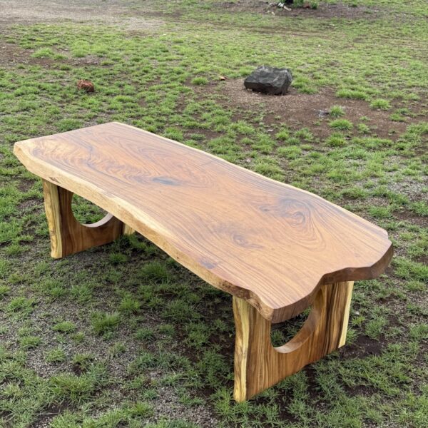 Solid Live Edge Wooden Dinning Table(7x3feet)