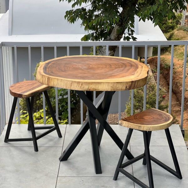 Round Table Set  (2.5feet) 2 seating