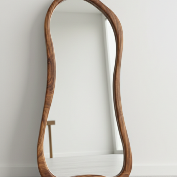 Live Edge Floor Mirror