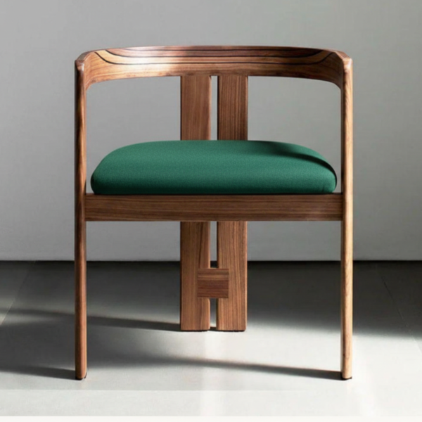 Teak Piller Back Chair