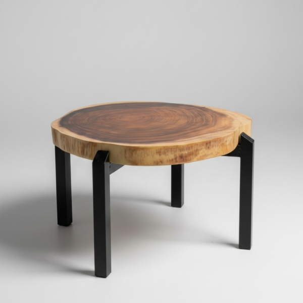 Round Slab Coffee Table