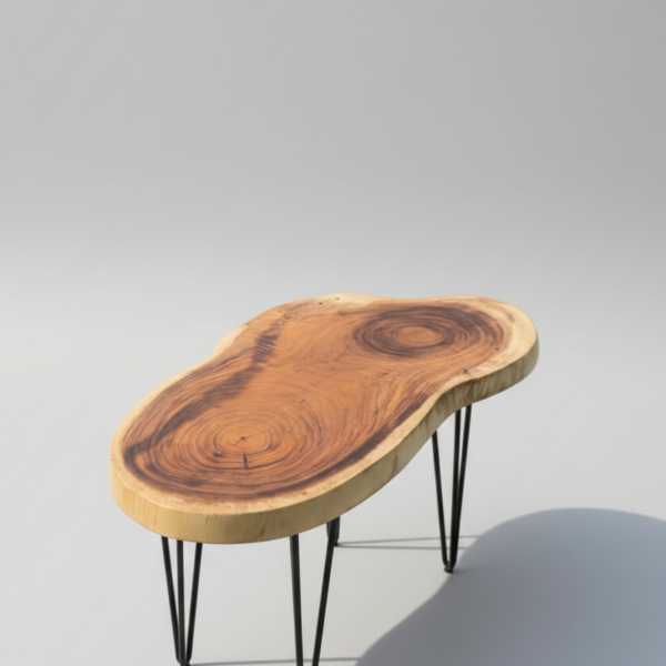 EarthRing Live-Edge Coffee Table