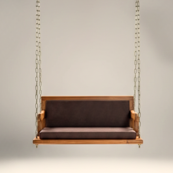 Teak FlipBack Cushion  Swing