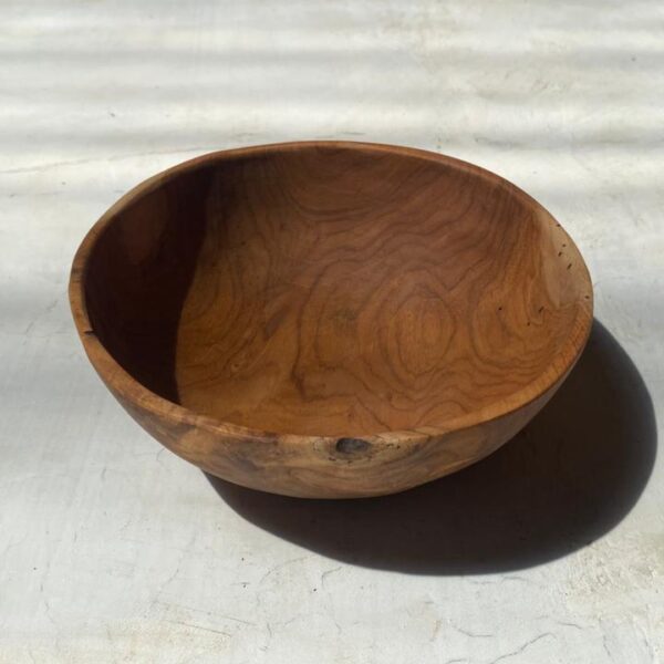 Unshape live edge bowl 20x9