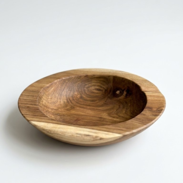 Natural thick Bowl 20x9